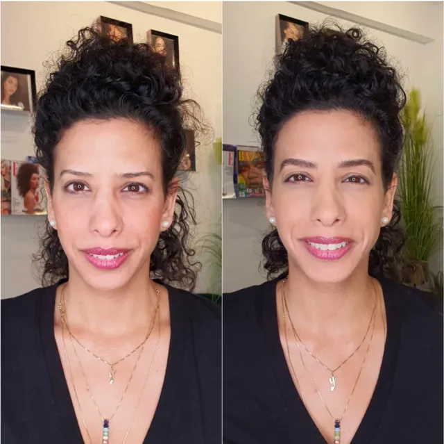 גבות במיקרובליידינג, תמונת לפני ואחרי 1